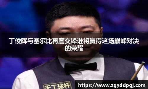 丁俊晖与塞尔比再度交锋谁将赢得这场巅峰对决的荣耀